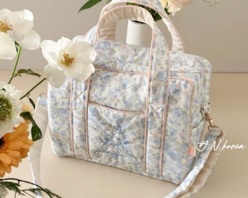 【春款】韓國品牌質感大容量外出推車行李媽媽包